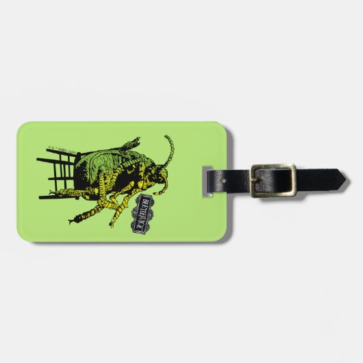 Keversap | Kever in stoel Bagagelabel (Voorkant horizontaal)