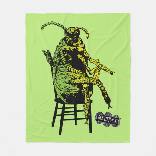 Keversap | Kever in stoel Fleece Deken (Voorkant)