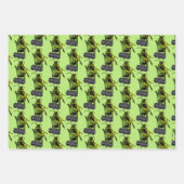 Keversap | Kever in stoel Inpakpapier Vel (Voorkant 2)