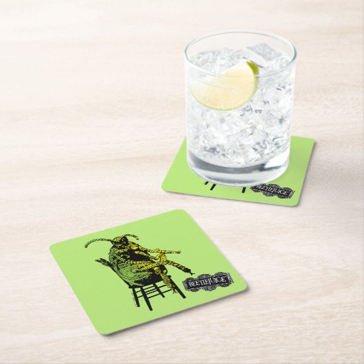 Keversap | Kever in stoel Kartonnen Onderzetters (Insitu)