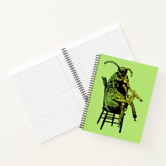 Keversap | Kever in stoel Notitieboek (Binnen)