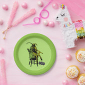 Keversap | Kever in stoel Papieren Bordje (Feest)