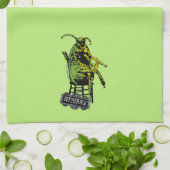 Keversap | Kever in stoel Theedoek (Gevouwen)