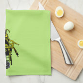 Keversap | Kever in stoel Theedoek (Quarter Fold)