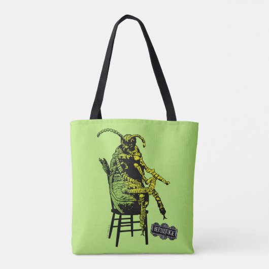 Keversap | Kever in stoel Tote Bag (Achterkant)