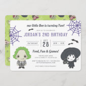 Keversap | Little Boo wordt twee jaar Kaart (Voorkant / Achterkant)