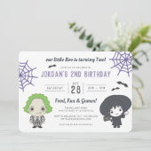 Keversap | Little Boo wordt twee jaar Kaart (Staand voorkant)