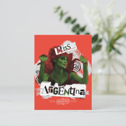 Keversap | Miss Argentinië Briefkaart (Staand voorkant)