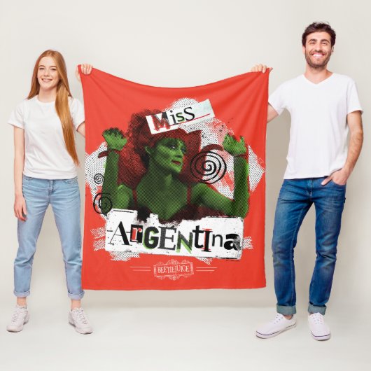 Keversap | Miss Argentinië Fleece Deken (In situ)
