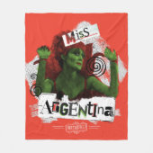 Keversap | Miss Argentinië Fleece Deken (Voorkant)