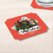 Keversap | Miss Argentinië Kartonnen Onderzetters (Gekanteld)