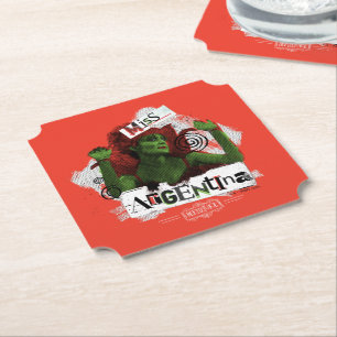 Keversap   Miss Argentinië Kartonnen Onderzetters