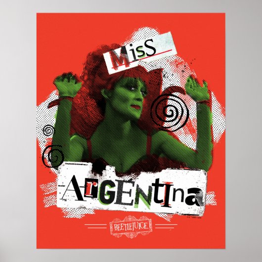 Keversap | Miss Argentinië Poster (Voorkant)