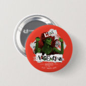 Keversap | Miss Argentinië Ronde Button 5,7 Cm (Voorkant /achterkant)