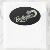 Keversap | Zet het Sap aan Ovale Sticker (Tas)