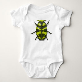 Kevertje insect leuke zwarte groene romper