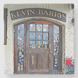 Kevin Barry's Savannah Marble Stone Onderzetter. Stenen Onderzetter