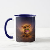 Kevin (de heel kleine Gremlin) mok (Links)