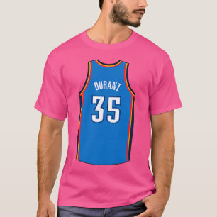 Kevin Durant kruist Daniel Gafford T-shirt