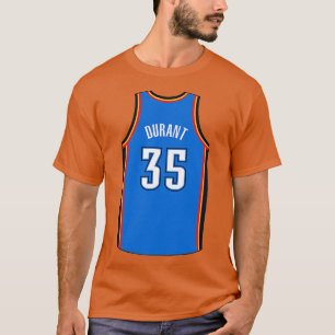 Kevin Durant Oklahoma City Jersey Qiangy 2 T-shirt