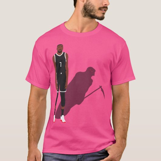 Kevin Durant Slim Reaper Brooklyn Nets T-shirt (Voorkant)