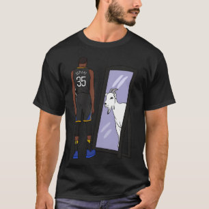 Kevin Durant Spiegel Geit (Golden State) T-shirt