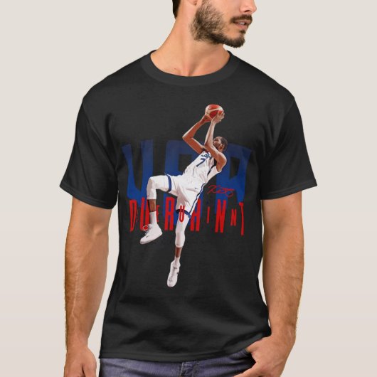 Kevin Durant Typography T-shirt (Voorkant)
