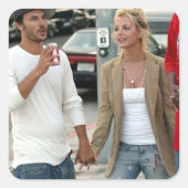 Kevin Ferdeline & Britney Spears Sticker (Voorkant)
