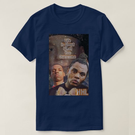 Kevin Gates Rizza Islam Hip Hop Legends T-shirt (Design voorkant)