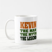 KEVIN - het Man, de Myth, de Legende! Koffiemok (Links)