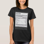 Kevin Information and Undeniable Facts T-shirt (Voorkant)