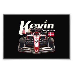 Kevin Magnussen, Formule 1-coureur, KMAG20 Foto Afdruk