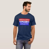 Kevin McCarthy California Congress 2018 T-shirt (Voorkant volledig)