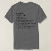 Kevin Naam Definitie Kevin Betekenis Kevin Naam Me T-shirt (Design voorkant)