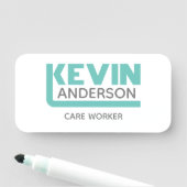 Kevin Name Tag (In situ)