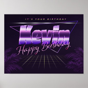 Kevin Name Vorname Poster Geburtstag