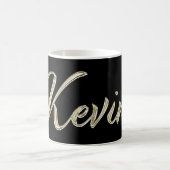Kevin Name whitegold Tasse Teetasse Kaffeetasse Koffiemok (Center)