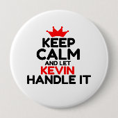 KEVIN RONDE BUTTON 4,0 CM (Voorkant)