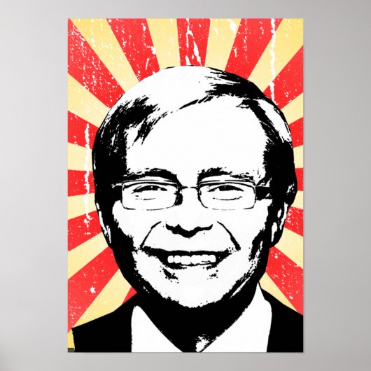 Kevin Rudd Poster (Voorkant)