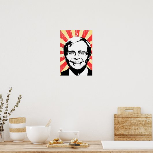 Kevin Rudd Poster (Keuken)