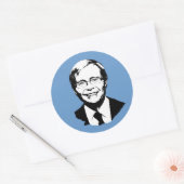 Kevin Rudd Ronde Sticker (Envelop)