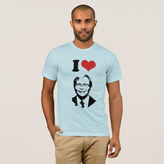 Kevin Rudd T-shirt (Voorkant volledig)