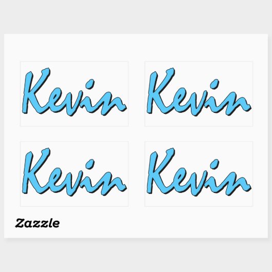 Kevin Sticker Blue (Vel)