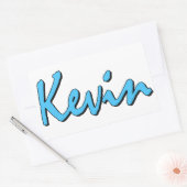 Kevin Sticker Blue (Envelop)