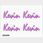 Kevin Sticker Pink (Vel)