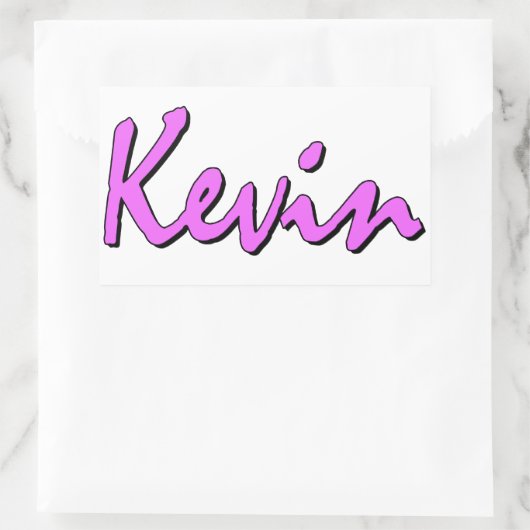 Kevin Sticker Pink (Tas)