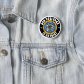 Kevin Stitt is een idioot Ronde Button 5,7 Cm (In situ)