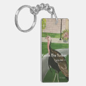Kevin The Turkey Gifts Sleutelhanger (Voorkant Links)