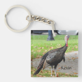 Kevin The Turkey - Old Wethersfield, CT (2 afbeeld Sleutelhanger