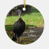 Kevin The Turkey - Old Wethersfield, CT (2 partije Keramisch Ornament (Voorkant)